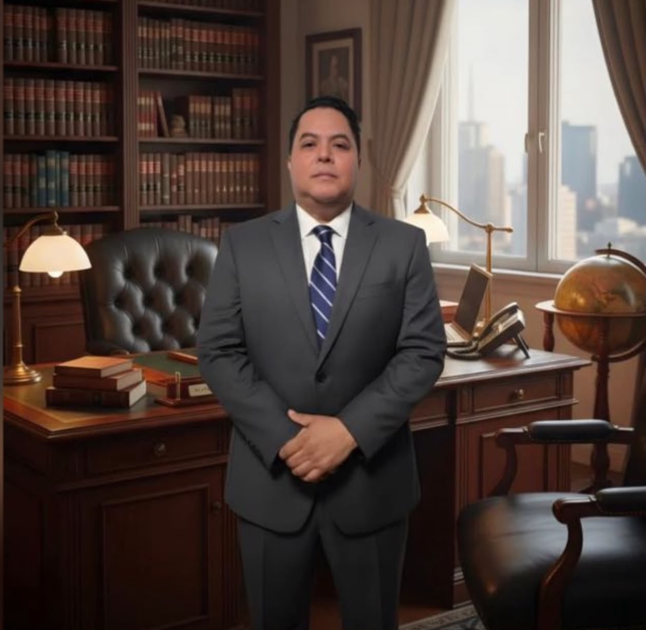 Retrato de Luis Carlos Soriano, Socio Director · Abogado, Contador y Auditor